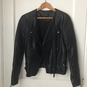 Topshop leather jacket